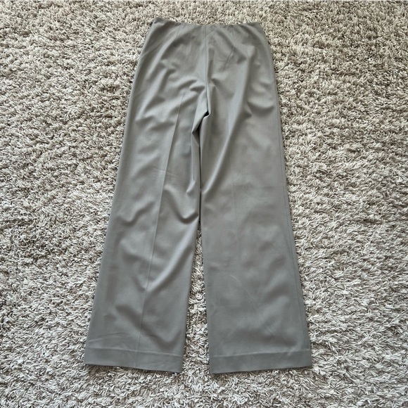 NWT - Ralph Lauren Black Label - Joslyn Wool Wide Leg Pant - Taupe - Picture 7 of 12